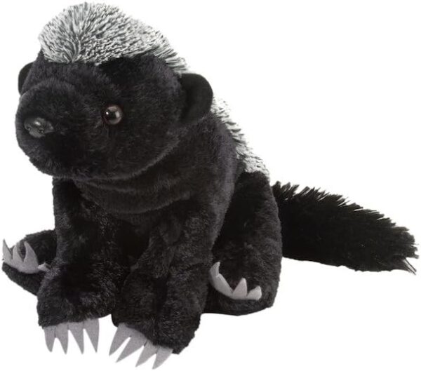Wild Republic Honey Badger Plush, Stuffed Animal, Plush Toy, Gifts for Kids, Cuddlekins 12 Inches