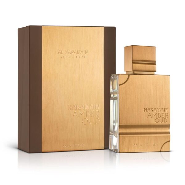 Al Haramain Amber Oud Gold Edition - Arabian Perfume for Women and Men - Unisex Perfume - Long Lasting Amber Perfume for Men and Women - 2 oz