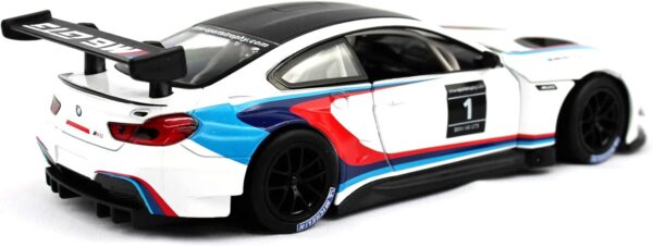 Motor city classics 1:24 2018 BMW M6 GT3 - White - Optimum Diecast - Image 4