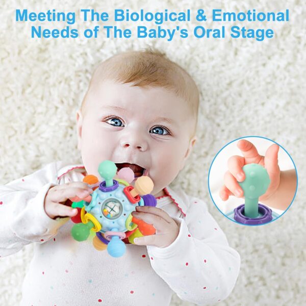 TOHIBEE Baby Montessori Sensory Toys for 0-6 6-12 Months, Food Grade Teething Toys for Babies 0 3 6 9 12 18 Months, Newborn Infant Learning Developmental Toys Gifts for 1 2 Year Old Boys Girls - Image 2