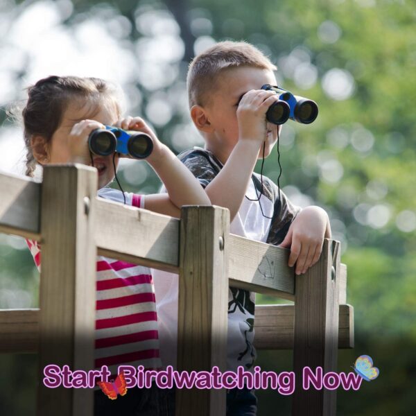 Kidz Xplore-Outdoor Explorer Set, Bug Catching Kit, Nature Exploration Children Outdoor Games Mini Binoculars Kids Compass Whistle Magnifying Glass - Image 3