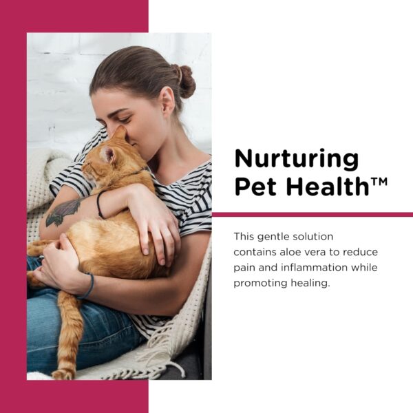 Nutri-Vet Antimicrobial Wound Spray for Cats - Formulated to Sooth Skin with Aloe and Vitamin E - Helps Promote Healing and Reduce Pain - 4 oz - Image 3