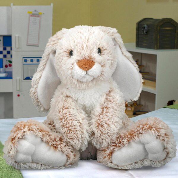 Melissa & Doug Burrow Bunny Rabbit Stuffed Animal (9 inches) - Image 3
